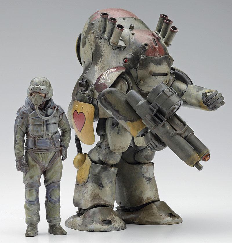 HAS-64007 1/20 Maschinen Krieger MK44 AMMOKNIGHT (Smartgun Equipment Type) w/ Crew Figure by Hasegawa