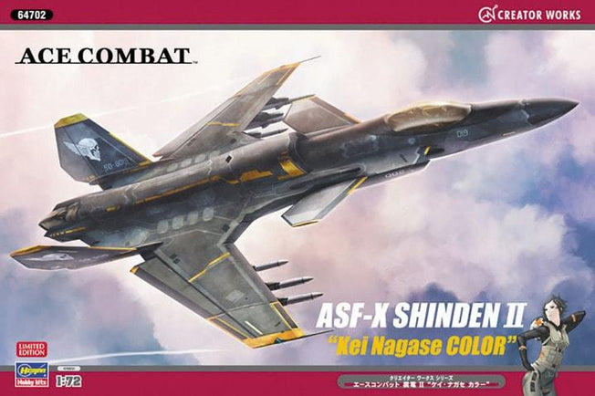 1/72 ACE COMBAT ASF-X SHINDEN II "KEI NAGASE COLOR"