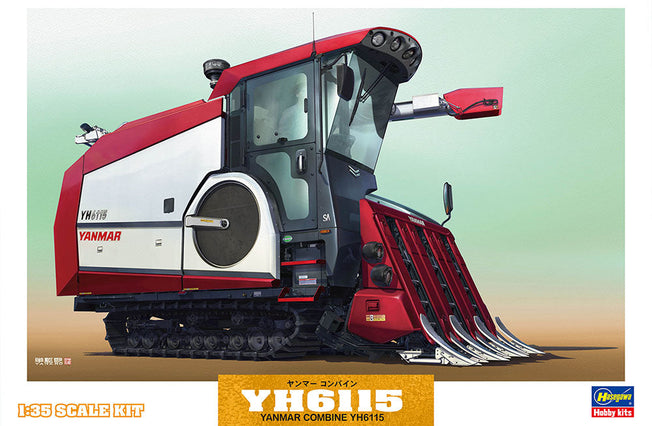 1/35 YANMAR COMBINE YH6115 HASEGAWA 66007