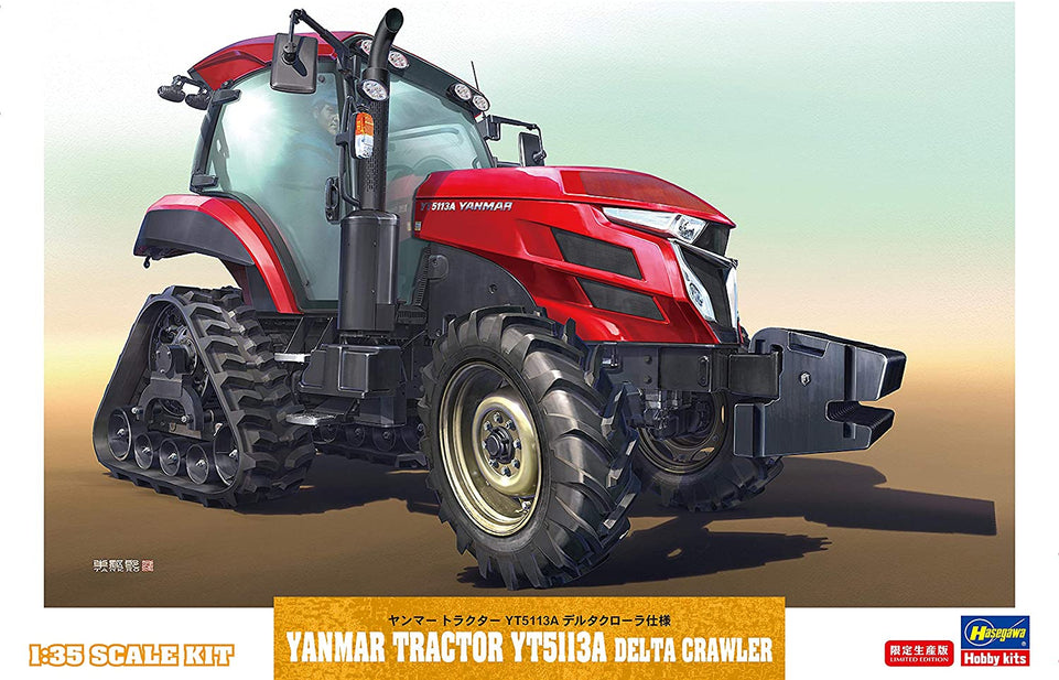 1/35 YANMAR TRACTOR YT5113A DELTA CRAWLER by HASEGAWA