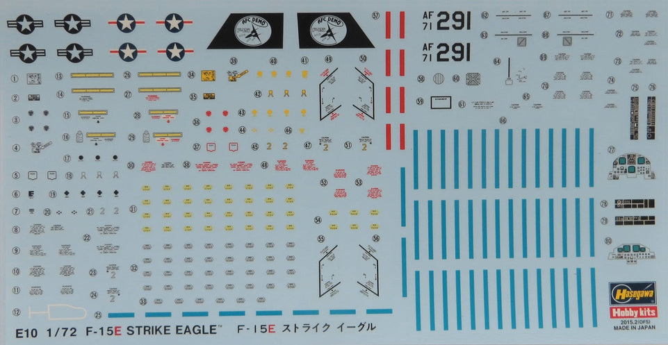 1/72 USAF F-15E Strike Eagle by Hasegawa