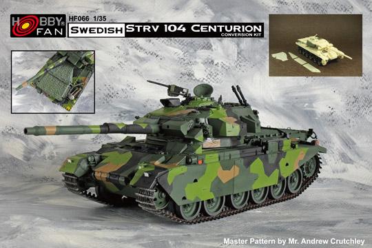 1/35 SWEDISH STRV 104 CENTURION CONVERSION KIT