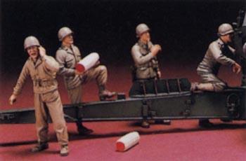 1/35 LONG TOM GUN CREW#2-4FIGS