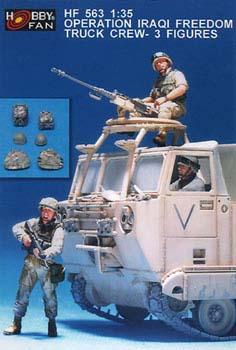 OPERATION IRAQI FREEDOM TANK CREW-3FIGURES