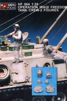 OPERATION IRAQI FREEDOM TANK CREW-2FIGURES