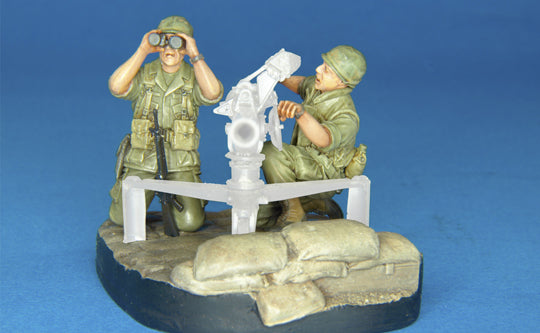 1/35 U.S. ARMY 106MM GUN CREW (V.N. WAR)-2 FIGURES