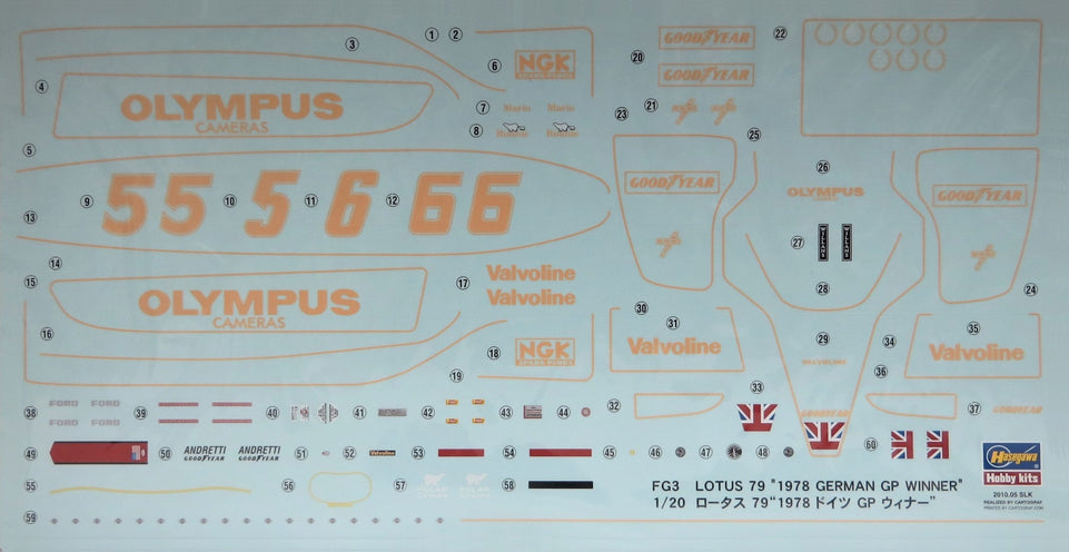 1/24 Lotus 79 "1978 German GP Detail Up Version"