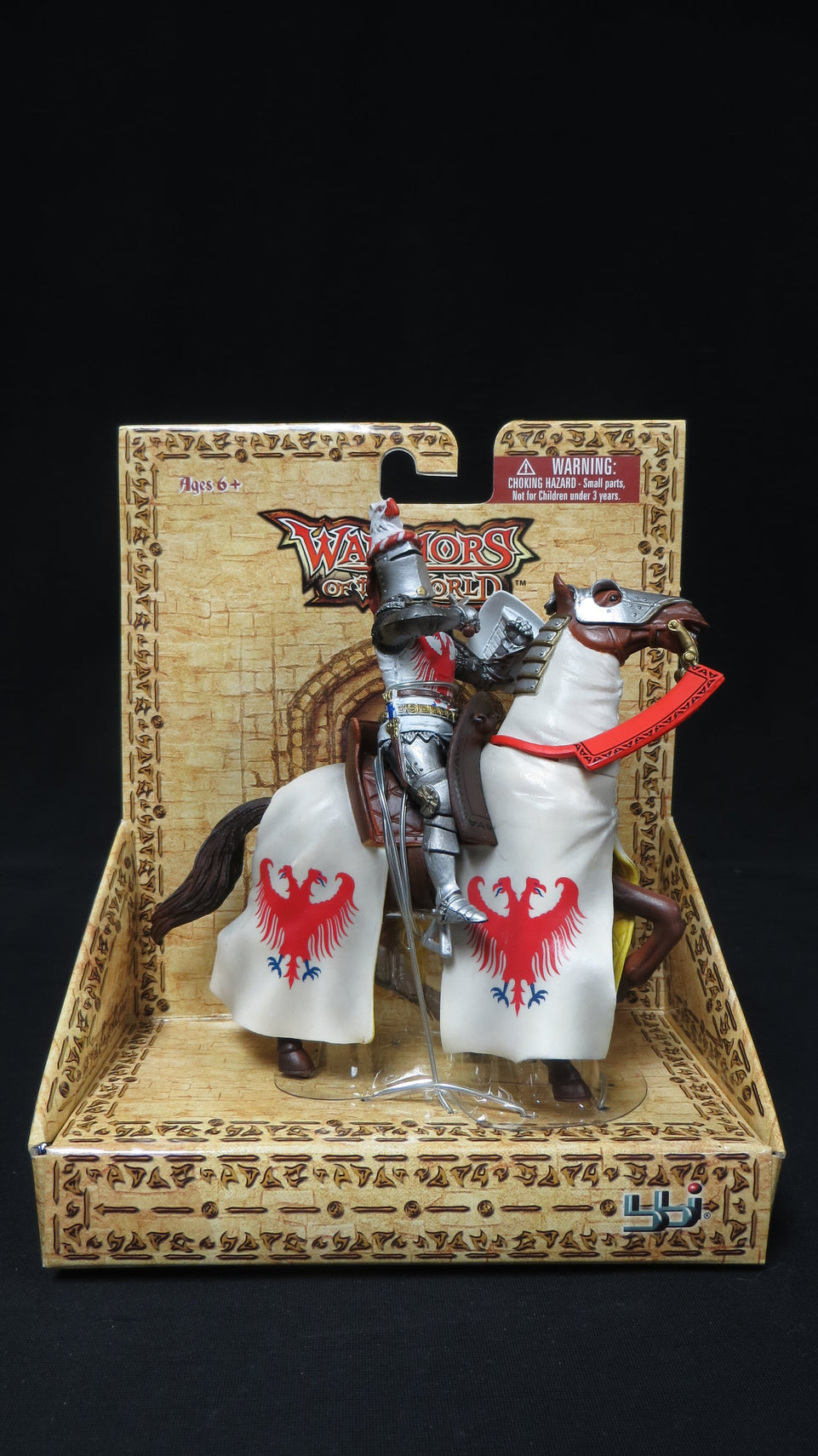 90MM (1/18 Scale) ENGLISH KNIGHT & WARHORSE