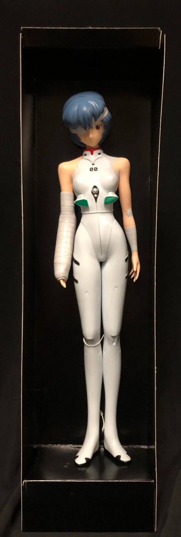 1/4 (45cm TALL) NEON GENESIS EVANGELION "WOUNDED AYANAMI REI" VINYL FIGURE BY SEGA KAIYUDO JAPAN