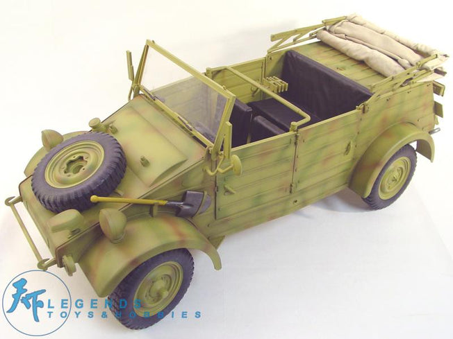 1/6 PRE-BUILT & PR-PAINTED KUBELWAGEN TYPE 82 3 COLOR CAMO