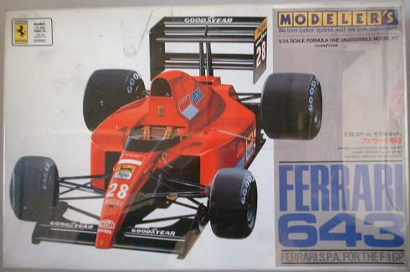 1/24 FERRARI 643 S.P.A. F-1 (GOOD YEAR)(BY MODELER'S)