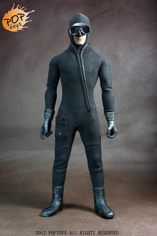 1/6 COMBAT SWIMMER WET SUIT ((WATER MONSTER JUMPSUIT)