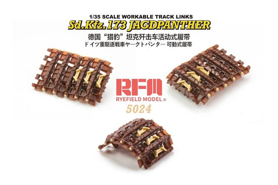 1/35 WORKABLE TRACK LINKS FOR JAGDPANTHER