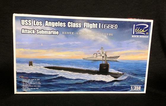 1/350 USS L.A. CLASS FLIGHT I (688) ATTACHK SUBMARINE