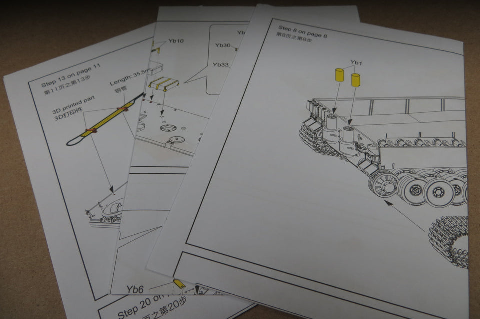 1/35 Upgrade Solution Series - 1/35 Tiger I 100# Initial Production by Rye Field Models