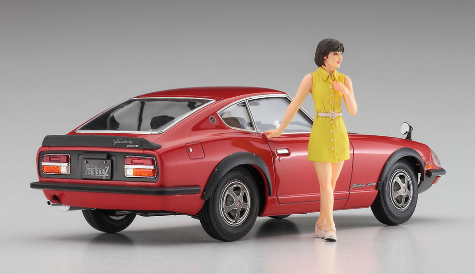 Hasegawa #52339 (SP539) 1/24 Nissan 240Z w/ 70’s Girl Figure