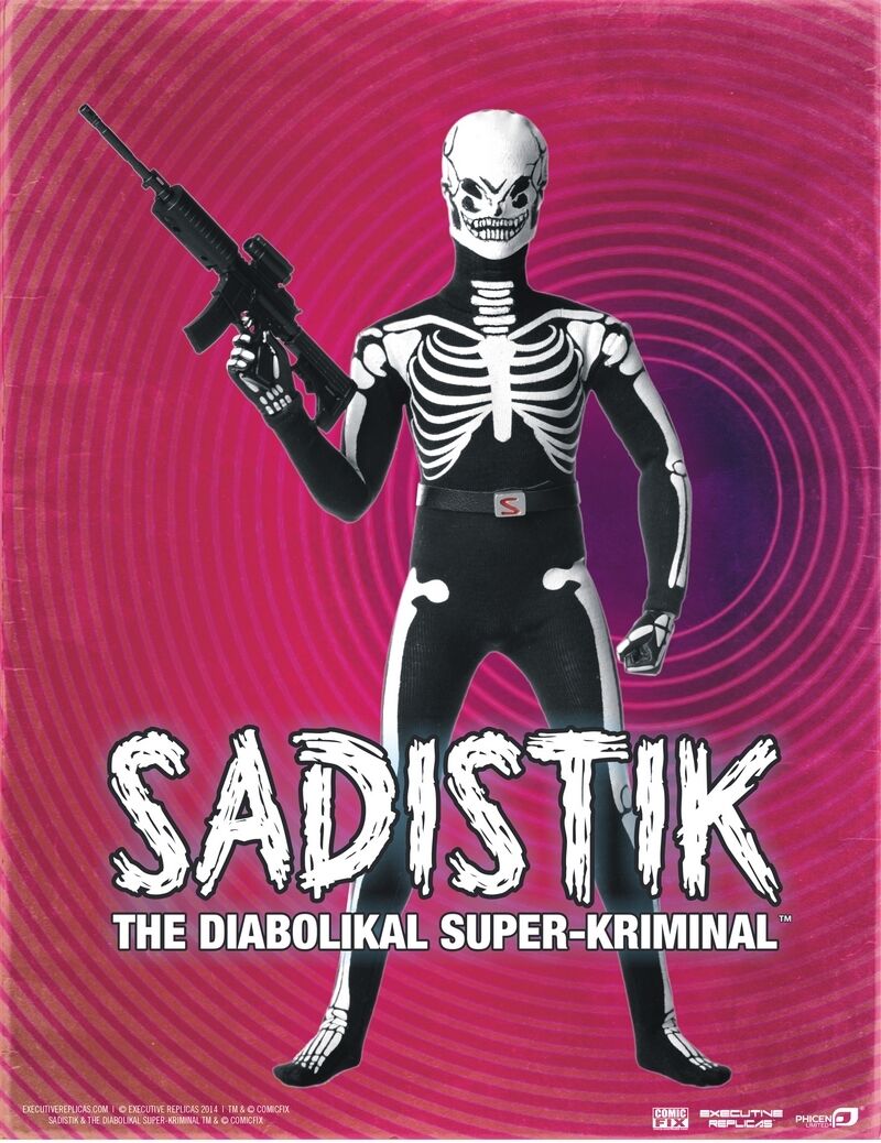 1/6 SADISTIK THE DIABOLIKAL SUPER-KRIMINAL ACTION FIGURE BY PHICEN