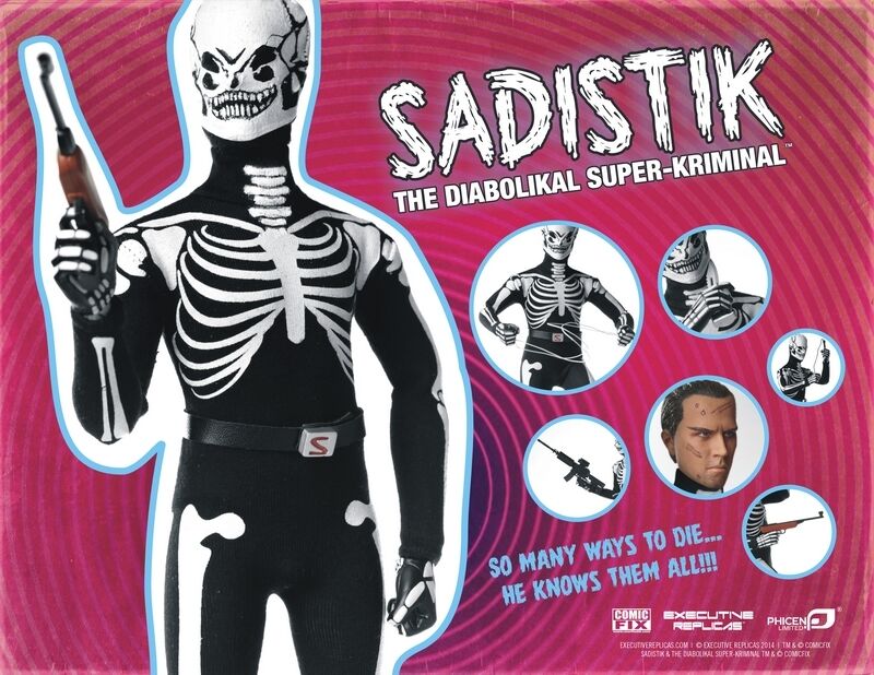 1/6 SADISTIK THE DIABOLIKAL SUPER-KRIMINAL ACTION FIGURE BY PHICEN