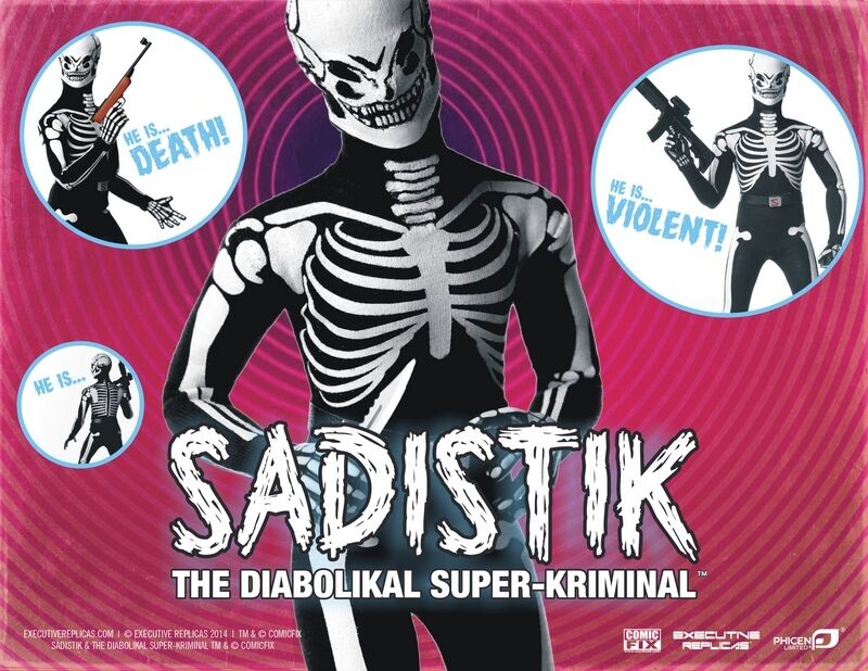 1/6 SADISTIK THE DIABOLIKAL SUPER-KRIMINAL ACTION FIGURE BY PHICEN