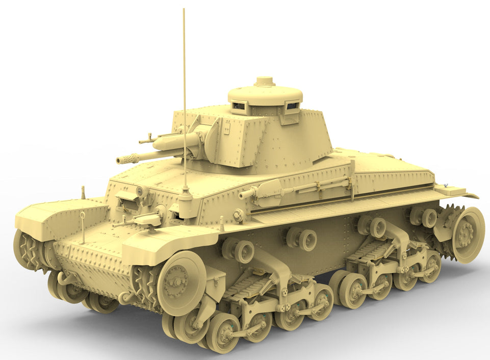 1/35 SKODA LT VZ35& R-2 TANK 2 IN 1 (EASTERN EUROPEAN AXIS FORCES) BRONCO MODELS CB35105