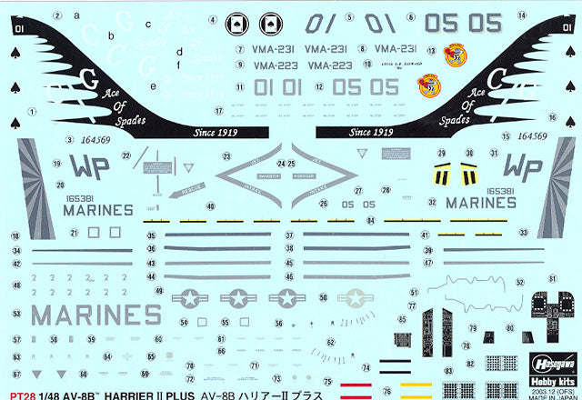 1/48 AV-8B HARRIER II PLUS HASEGAWA 07228