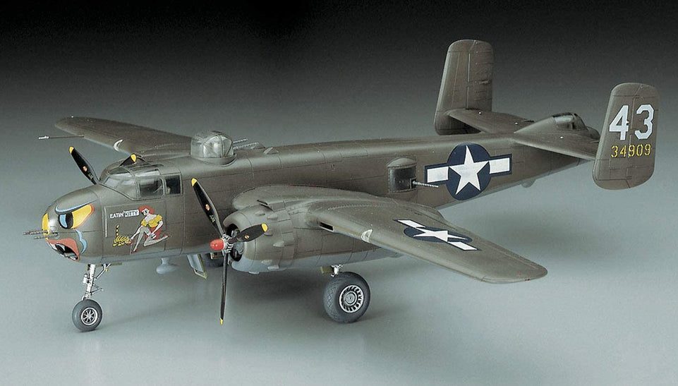 1/72 B-25H MITCHELL - U.S. ARMY AIR FORCE BOMBER - HASEGAWA