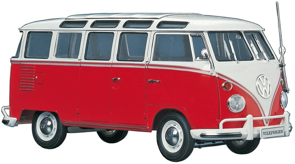 1/24 VOLKSWAGEN TYPE2 MICRO BUS (1963) "23-WINDOW" by HASEGAWA