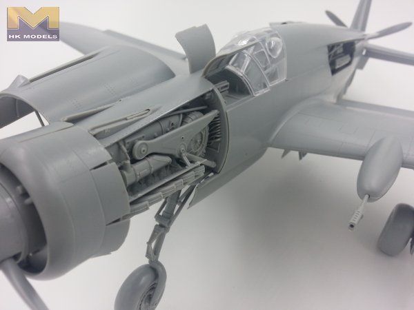 1/32 WWII LEFTWAFFE DORNIER DO335 B-2 "ZERSTORER" HONG KONG MODEL