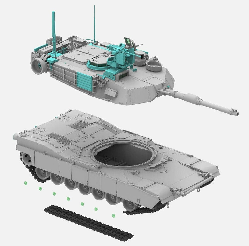 1/35 M1A2 SEP V2 ABRAMS RYEFIELD MODEL 5029