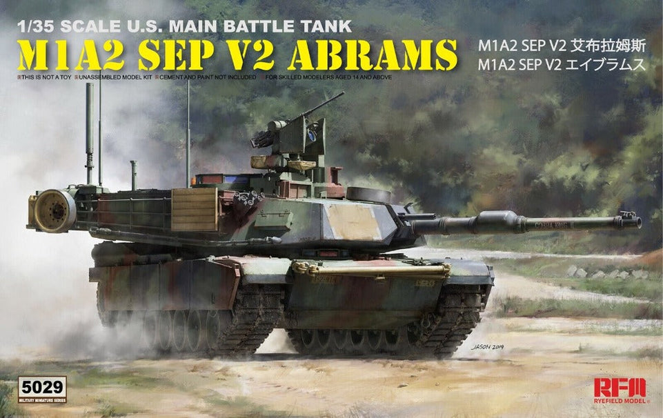 1/35 M1A2 SEP V2 ABRAMS RYEFIELD MODEL 5029