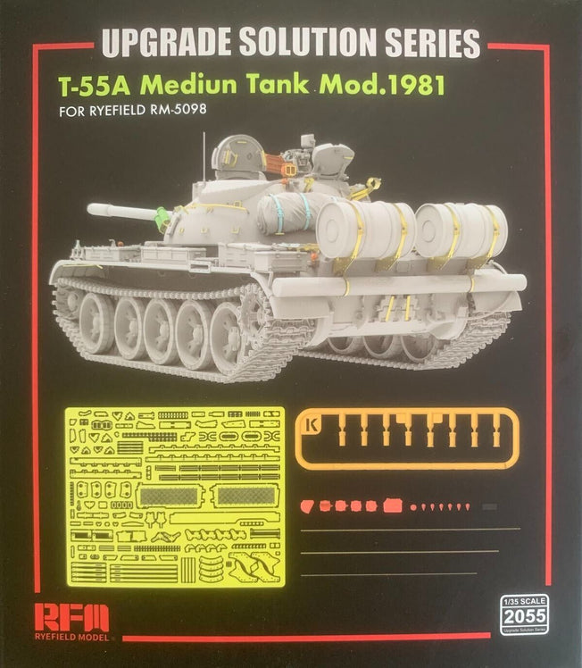 1/35 UPGRADE SET FOR RM5098 T-55A RM2055