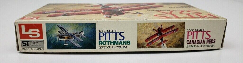 LS 1/72 PITTS S2A CANADIAN REDS Vintage BI-PLANE MODEL KIT A192 - NIOB