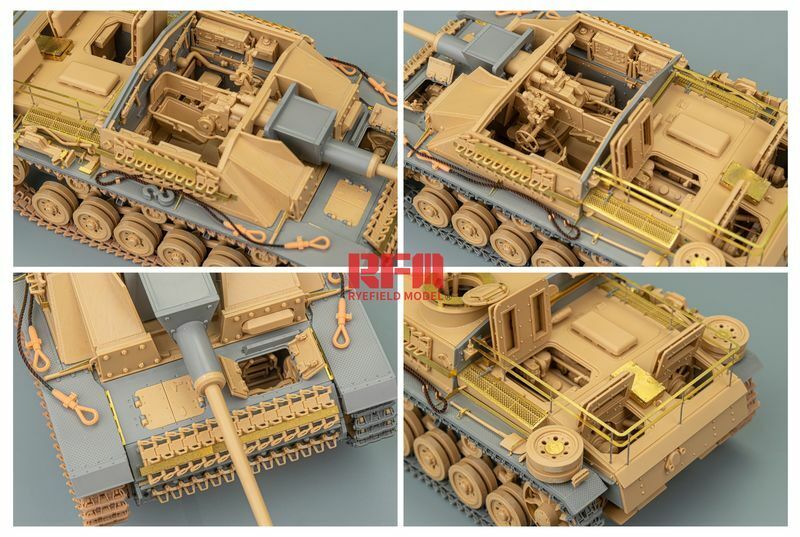 1/35 STUG. III AUSF.G EARLY w/ FULL INTERIOR & WORKABLE TRACK RM5073