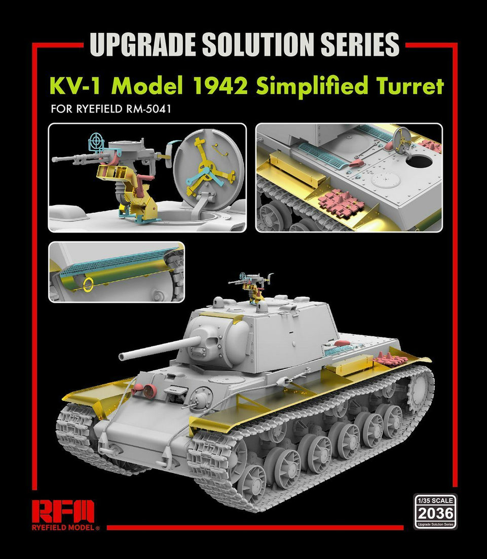 1/35 UPGRADE SET FOR RM5041 KV-1 RM2036