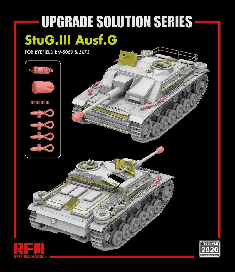 1/35 UPGRADE SOLUTION - FOR STUG. III AUSF. W / FULL INTERIOR RM2020