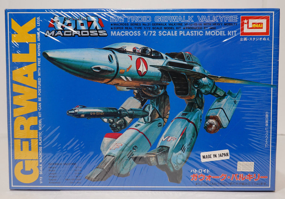 1/72 VF-1J Battroid Gerwalk Valkyrie model kit Imai Macross Veritech