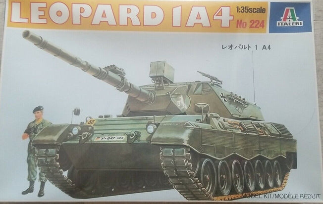 Italeri No 224 Leopard A4 1/35 scale