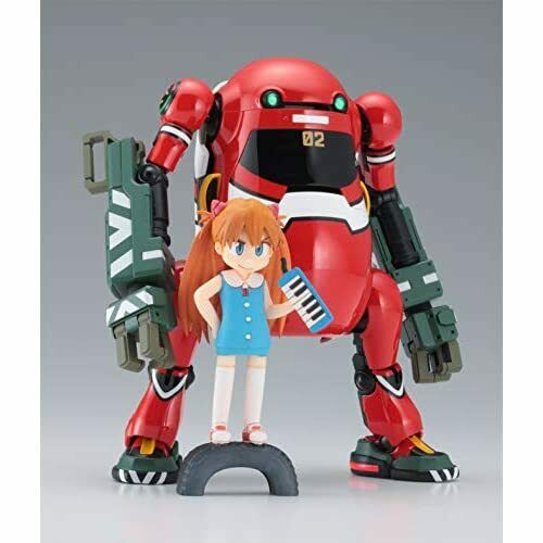 1/20 20MechatroWeGo x Eva Collaboration Vol.2 Shikinami Asuka Langley Model Kit by HASEGAWA